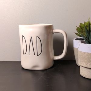 Rae Dunn Artisan Collection Dad Mug Left Handed
